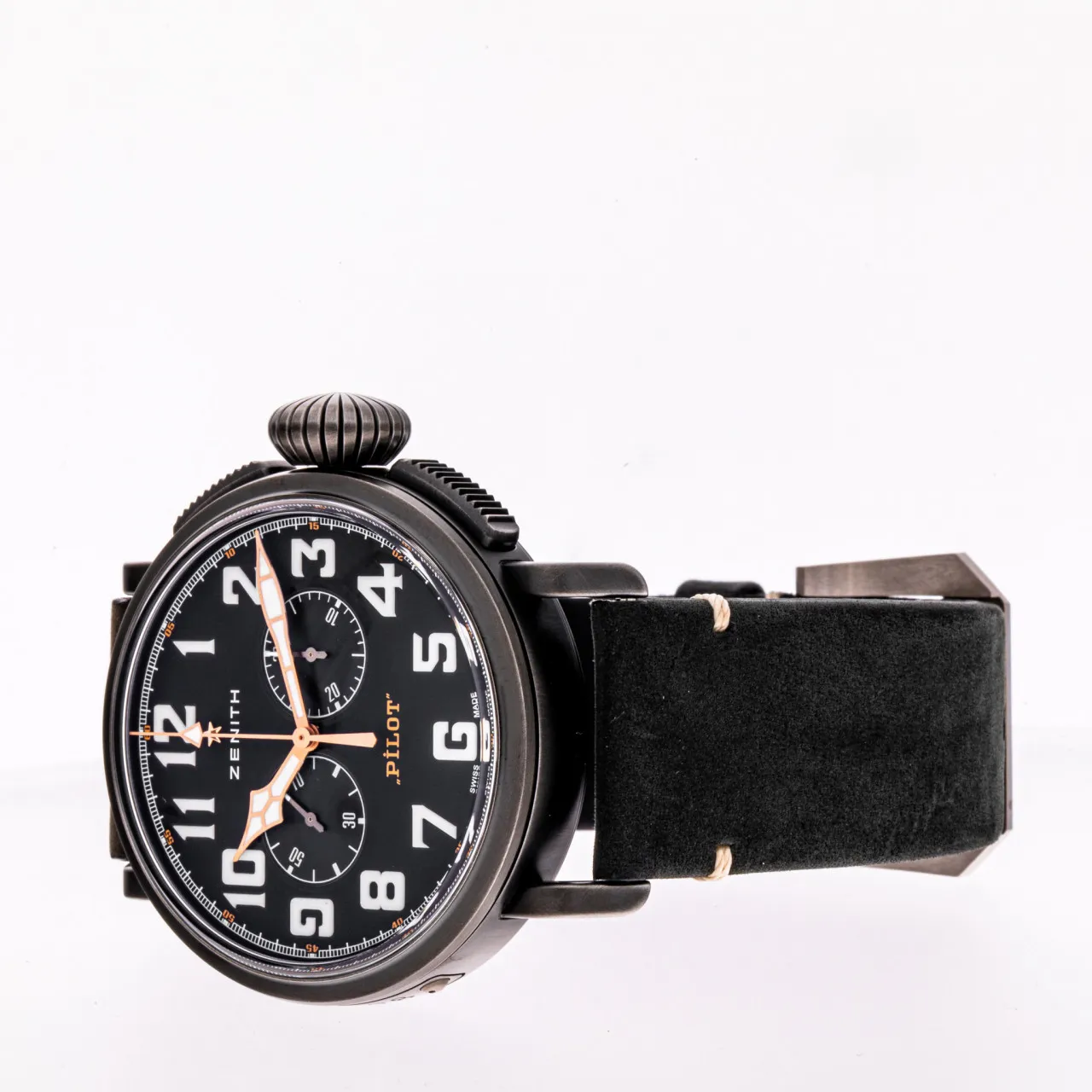 Zenith Pilot 11.2432.4069/21.C900 45mm Stahl Black 8