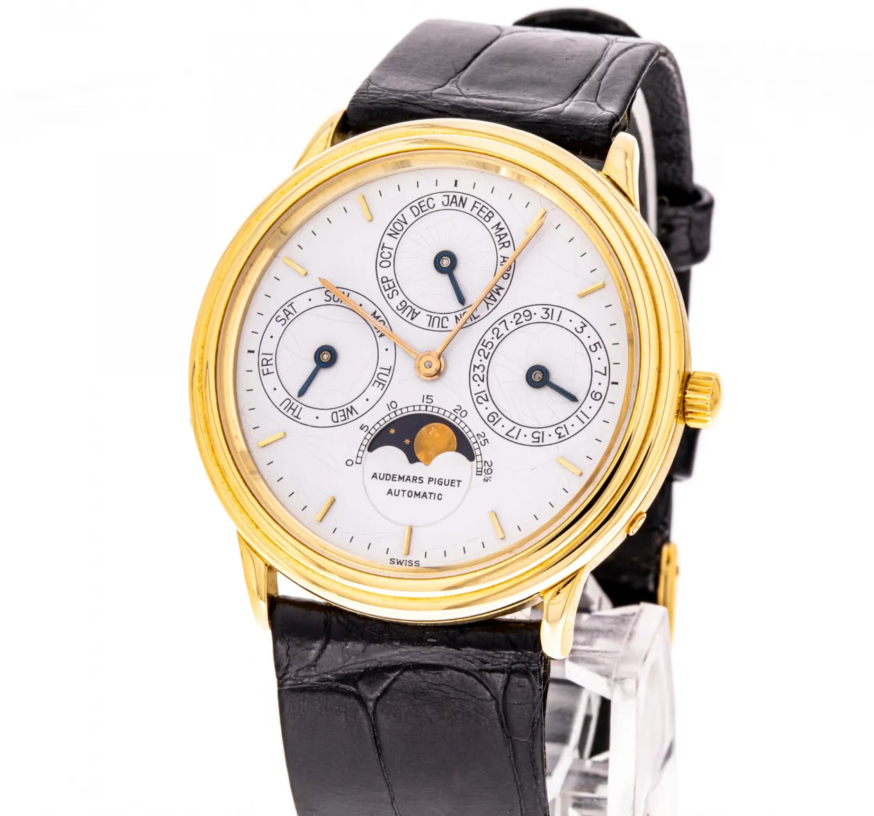 Audemars Piguet Quantiême Perpetual 25657BA 36mm Yellow gold White 1