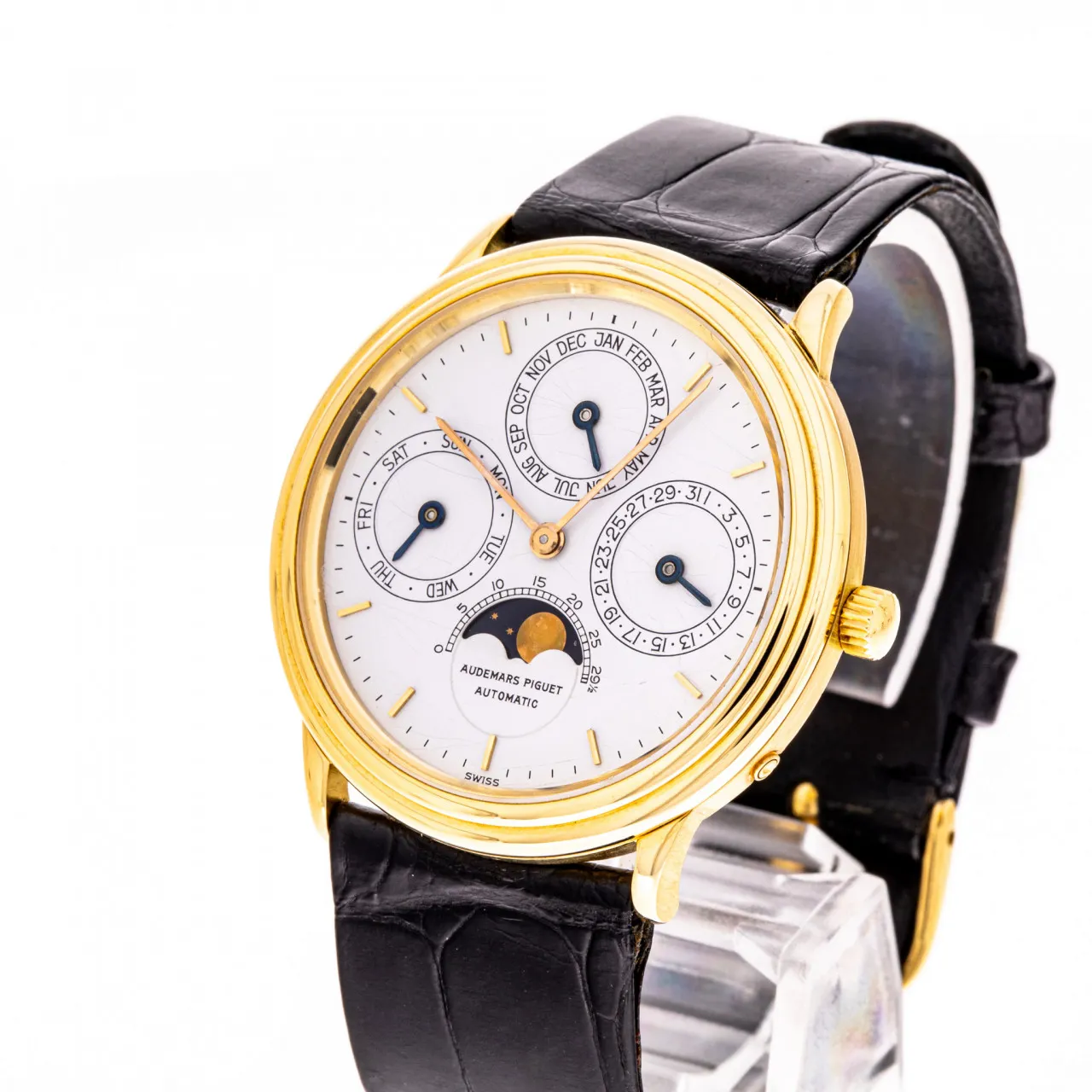 Audemars Piguet Quantiême Perpetual 25657BA 36mm Yellow gold White 2