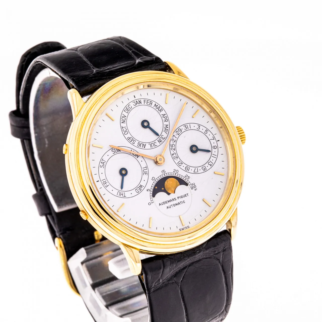 Audemars Piguet Quantiême Perpetual 25657BA 36mm Yellow gold White 6