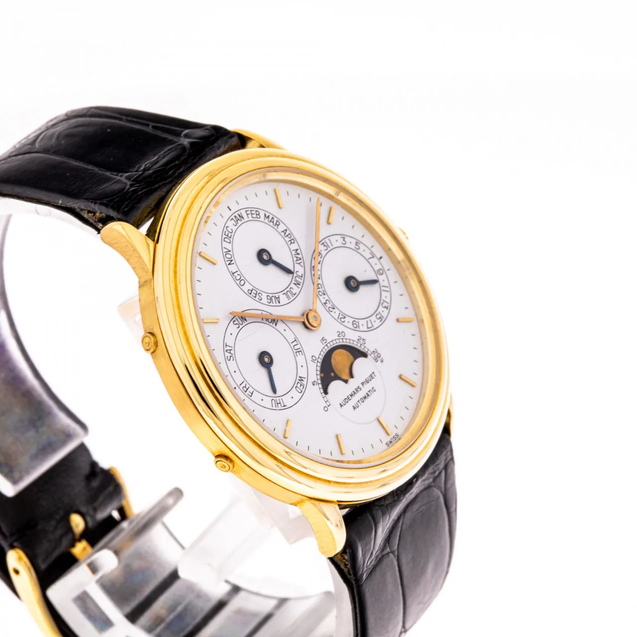 Audemars Piguet Quantiême Perpetual 25657BA 36mm Yellow gold White 7