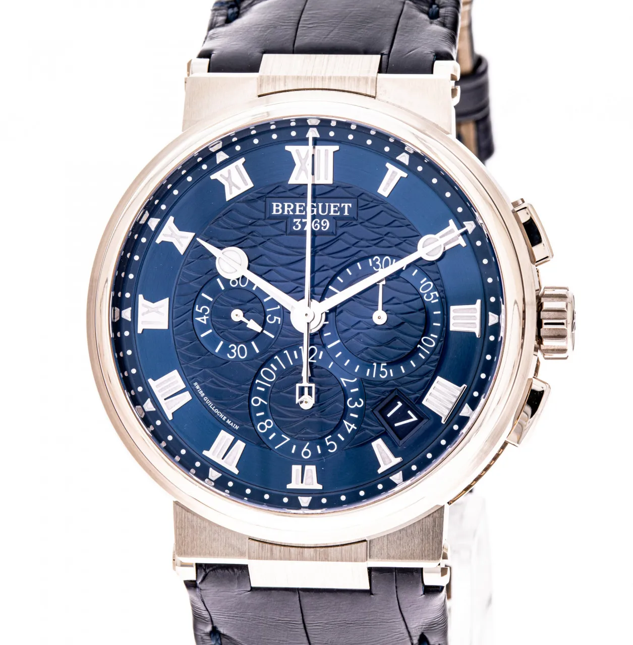 Breguet Marine 5527BB/Y2/9WV 42mm Yellow gold Blue