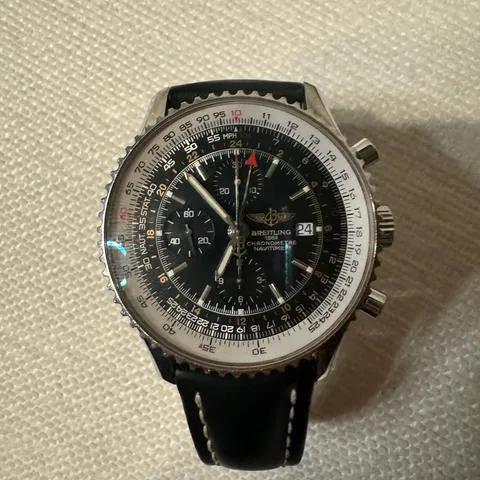 Breitling Navitimer World A2432212/B726 46mm Stainless steel Black