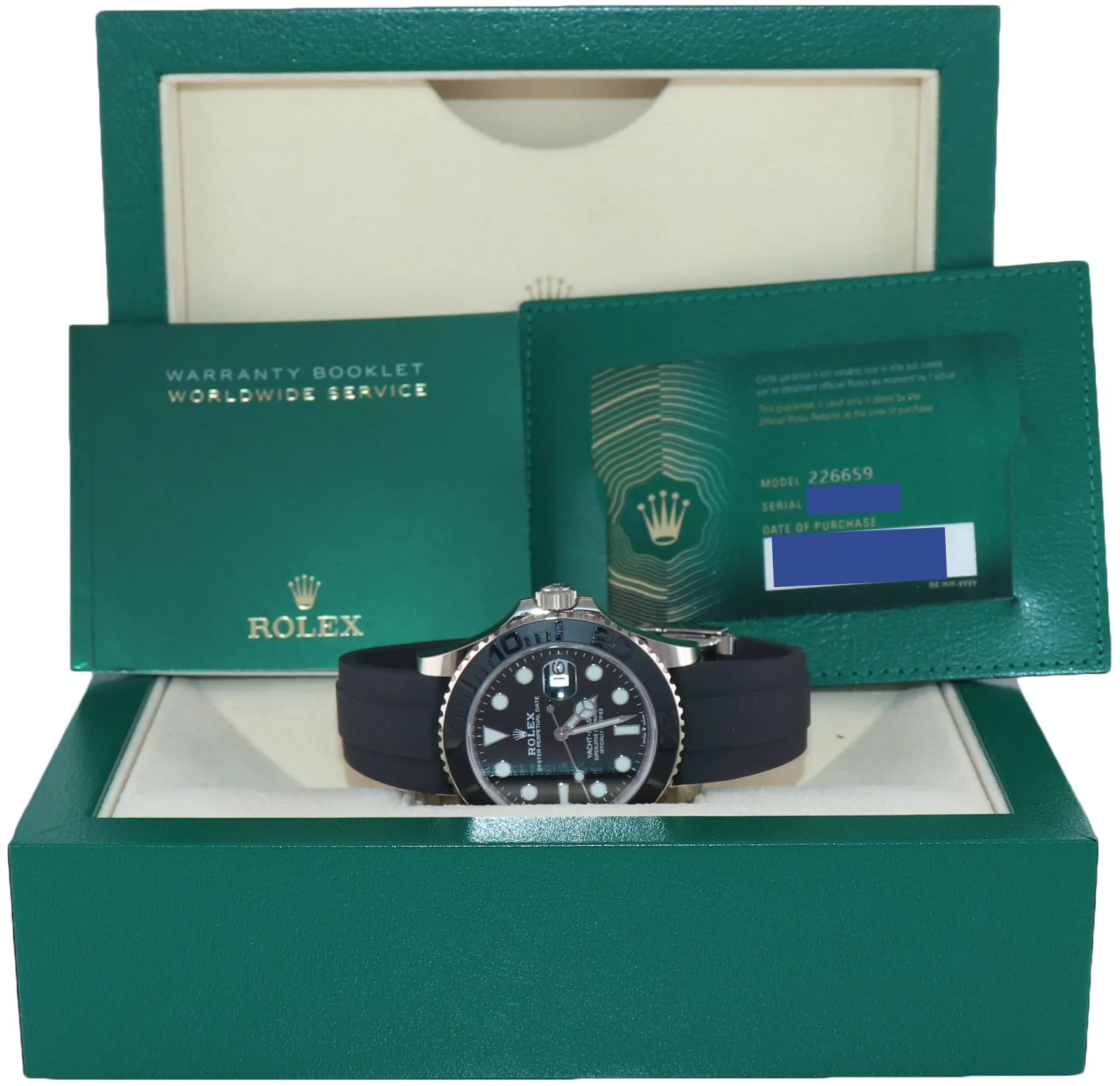 Rolex Yacht-Master 42 226659 42mm White gold Black 6