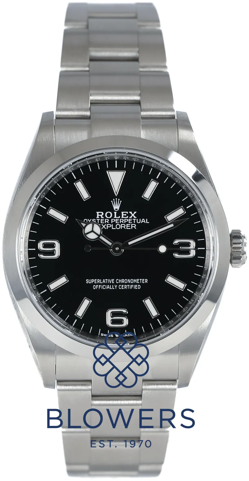 Rolex Explorer 124270 36mm Stainless steel Black