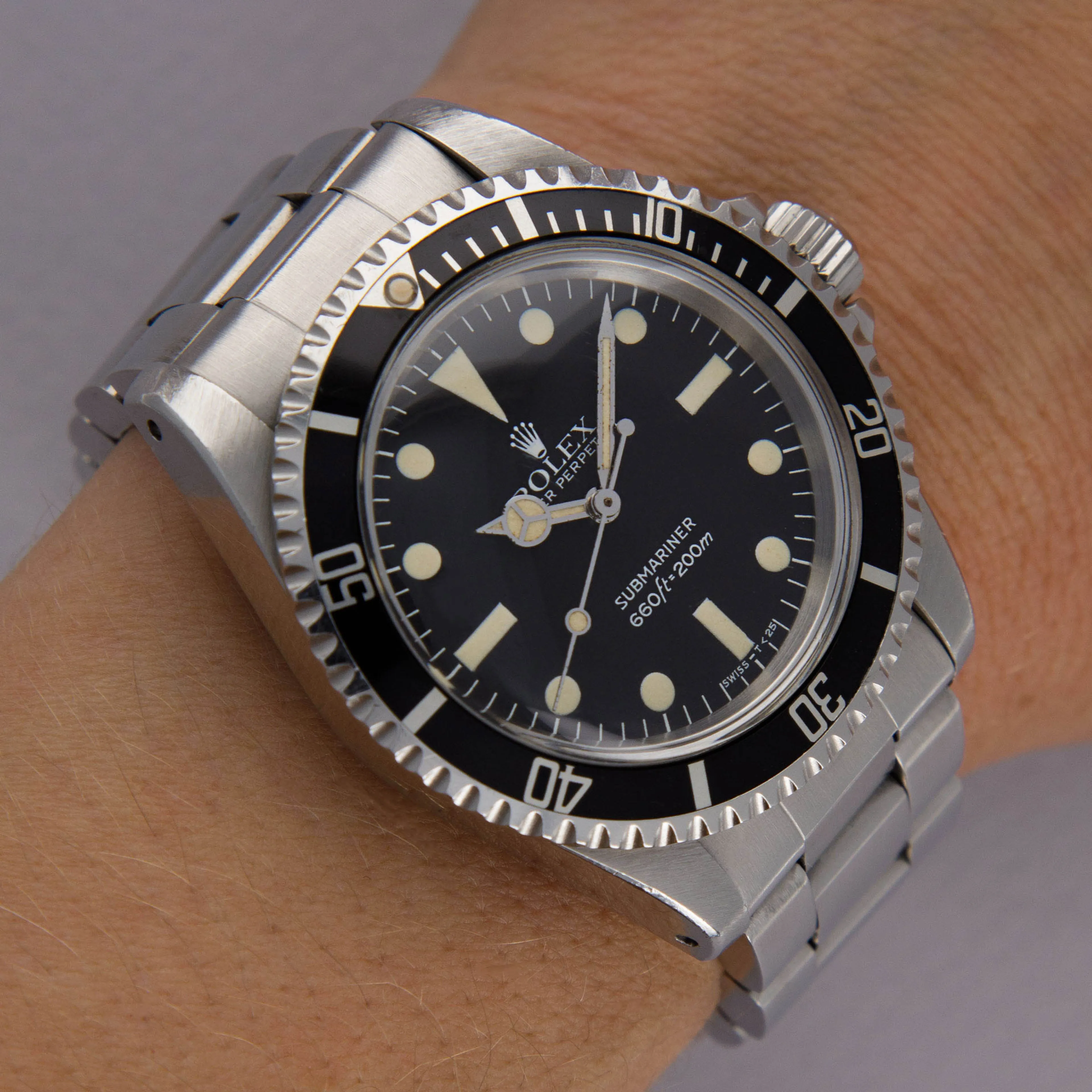 Rolex Submariner 5513 40mm Stainless steel Black 17