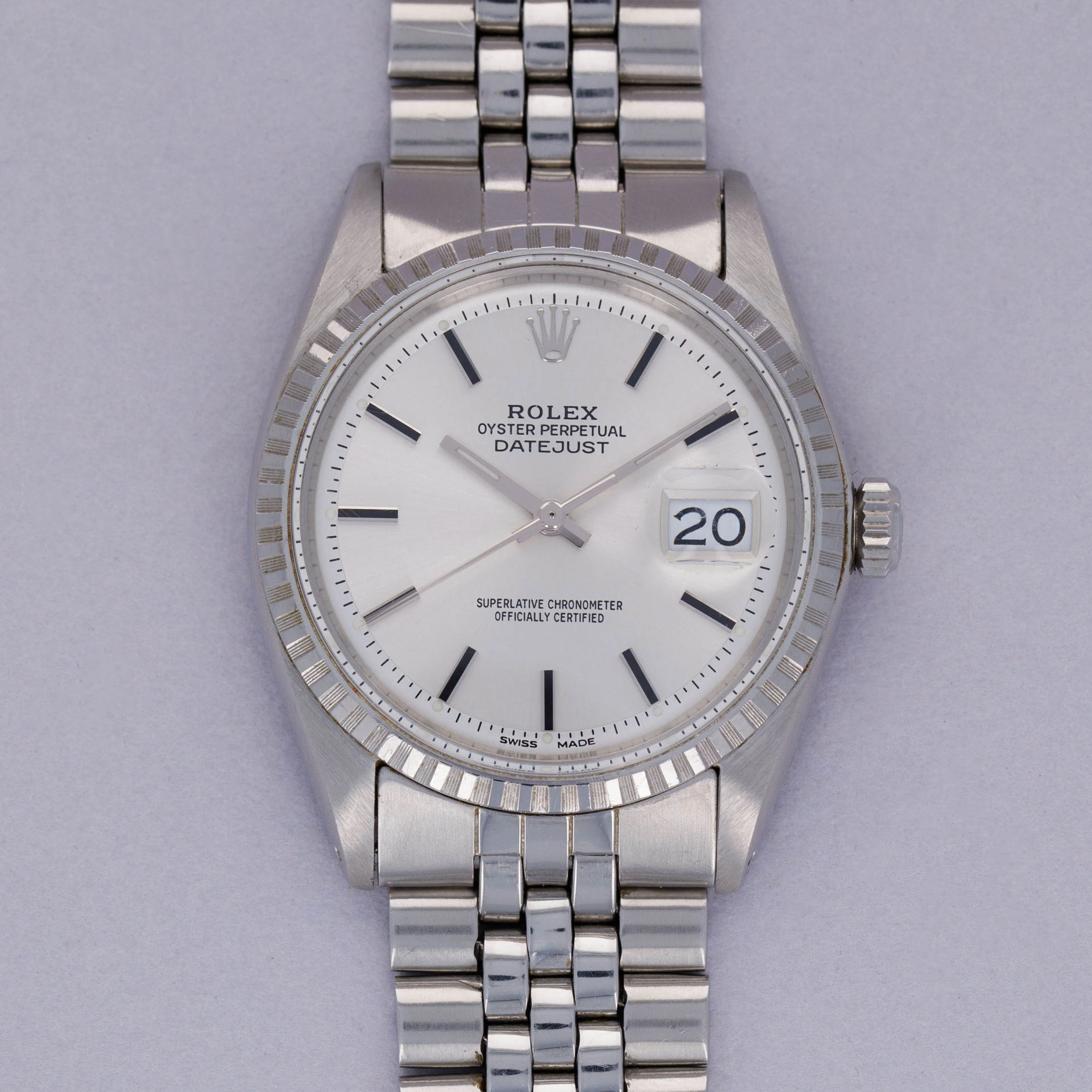 Rolex Datejust 1603 36mm Stainless steel Silver