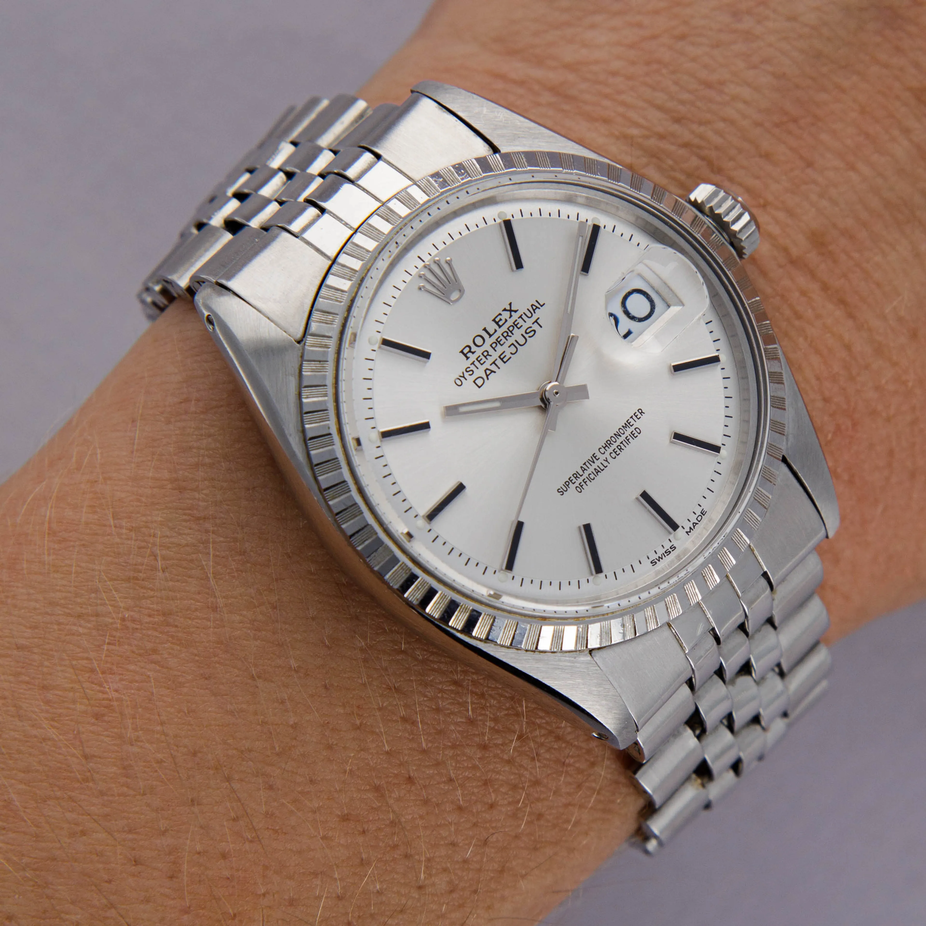 Rolex Datejust 1603 36mm Stainless steel Silver 15