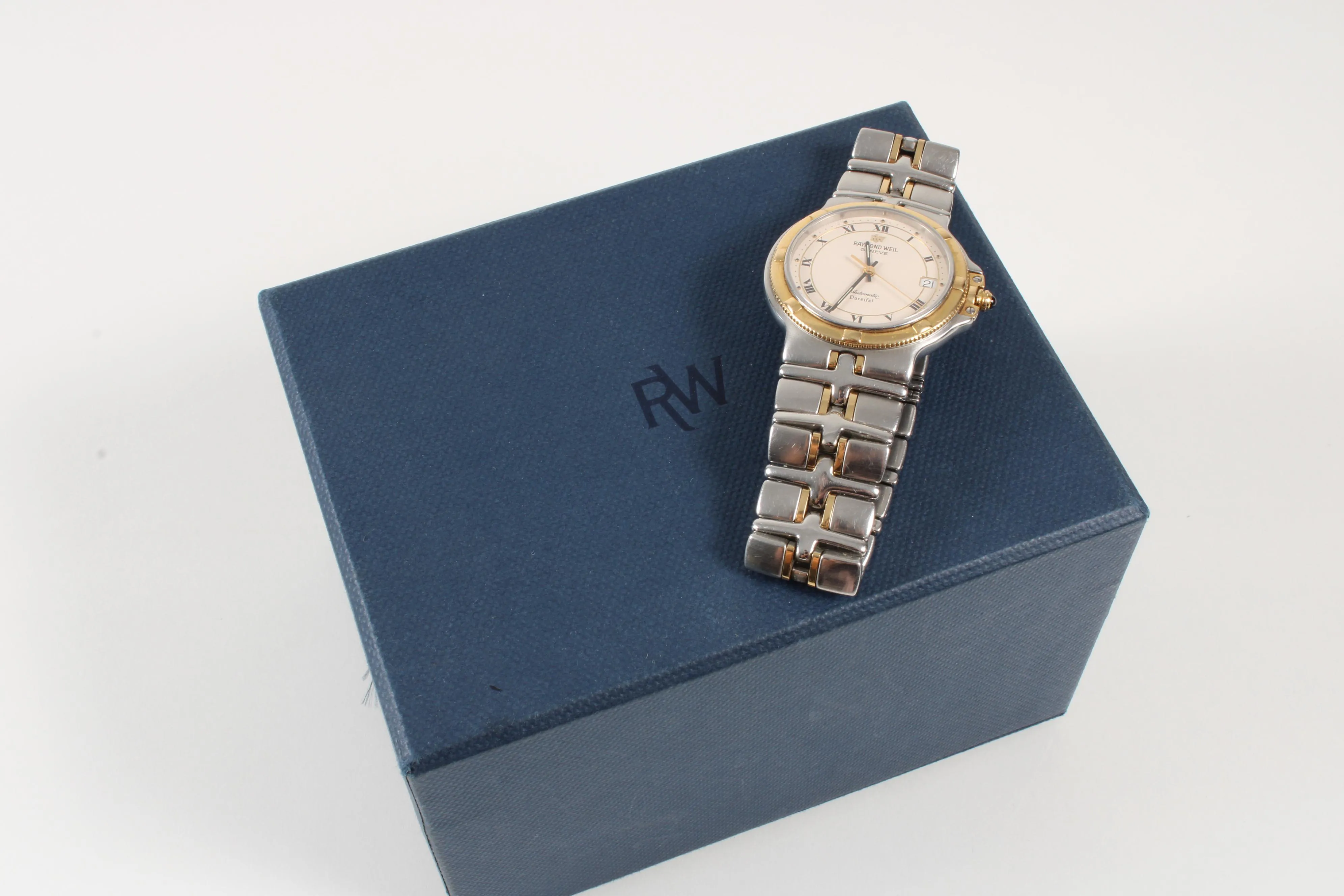 Raymond Weil Parsifal 2890 37mm Stainless steel Beige 4