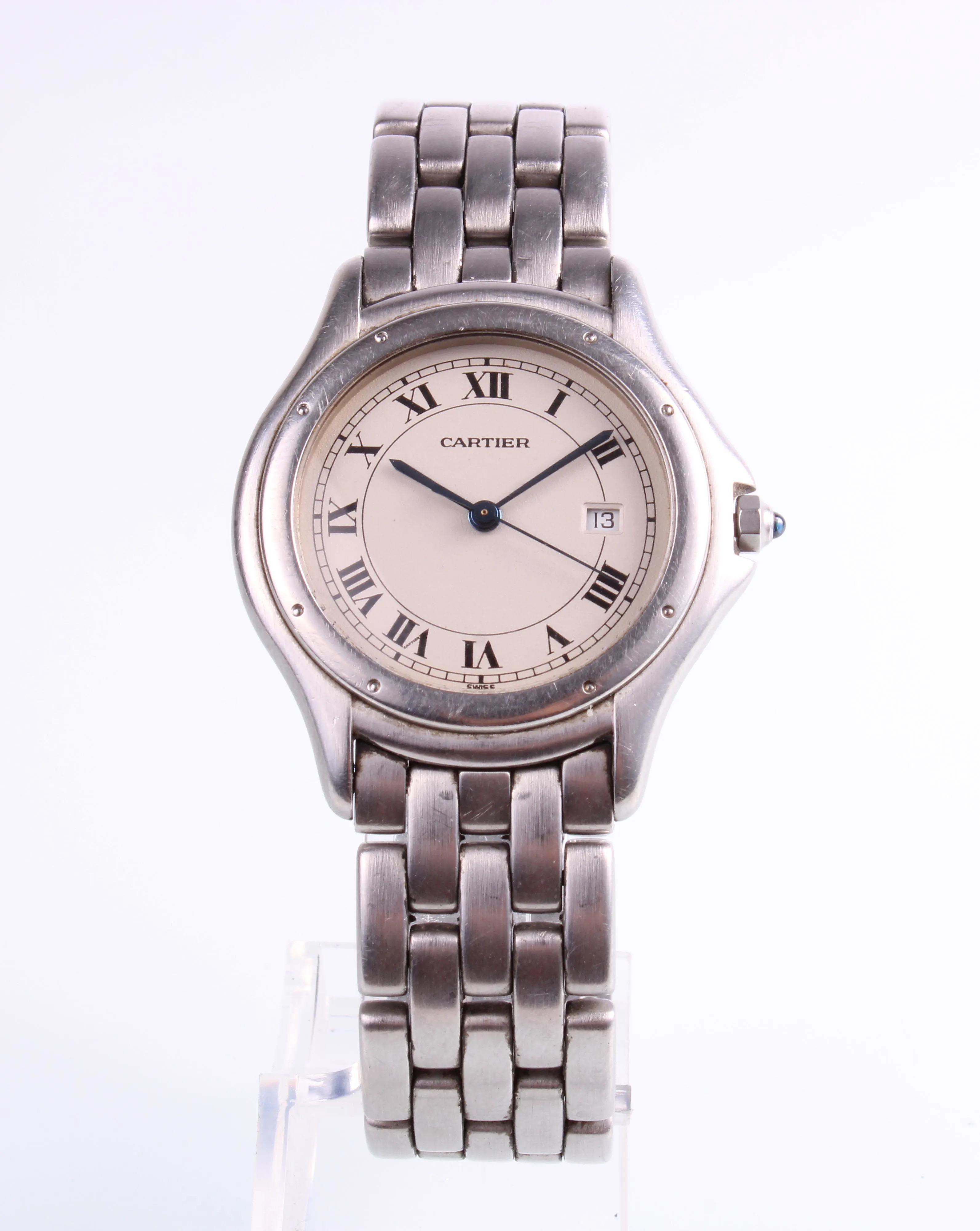 Cartier Panthère 987904 34mm Stainless steel Cream