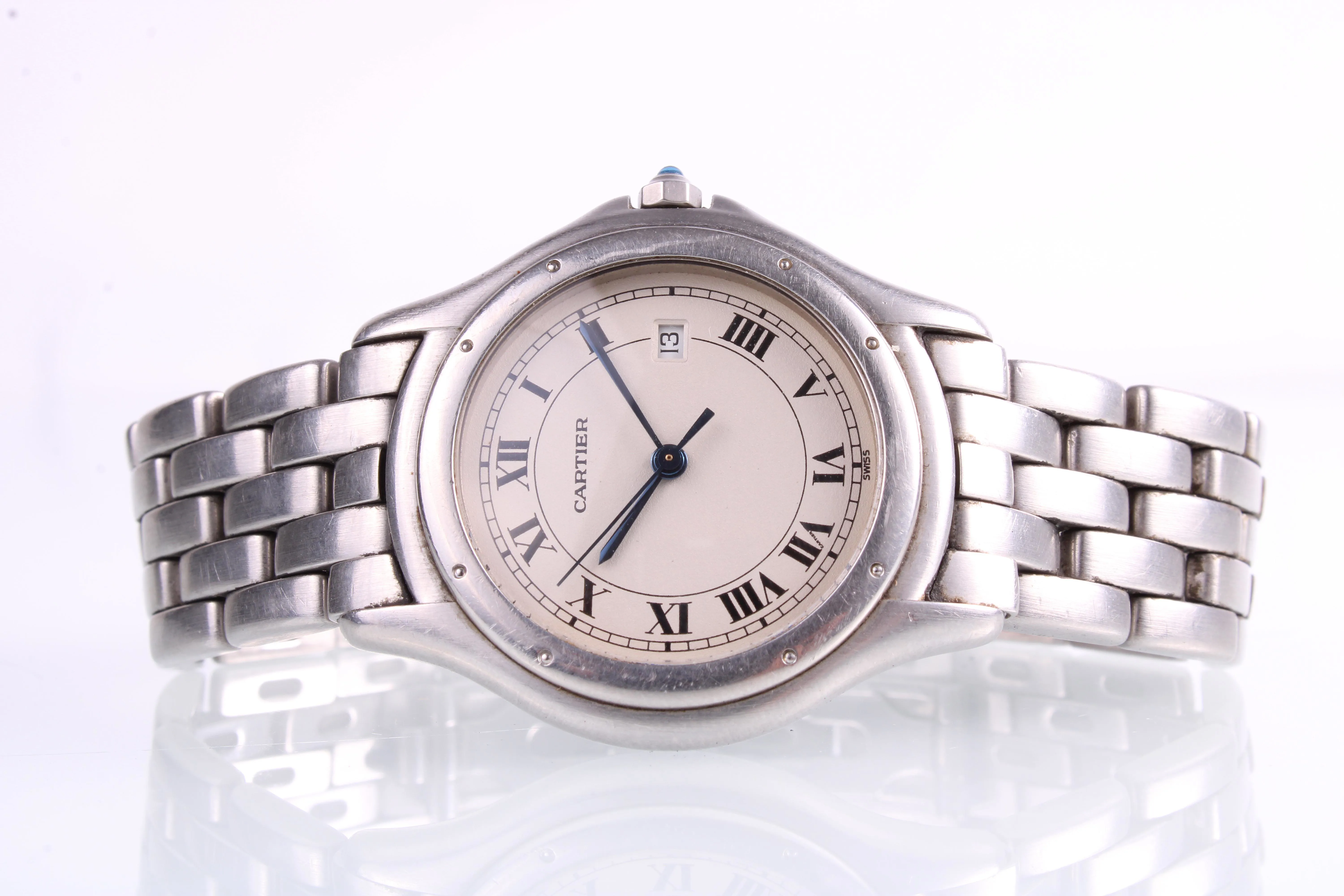 Cartier Panthère 987904 34mm Stainless steel Cream 1