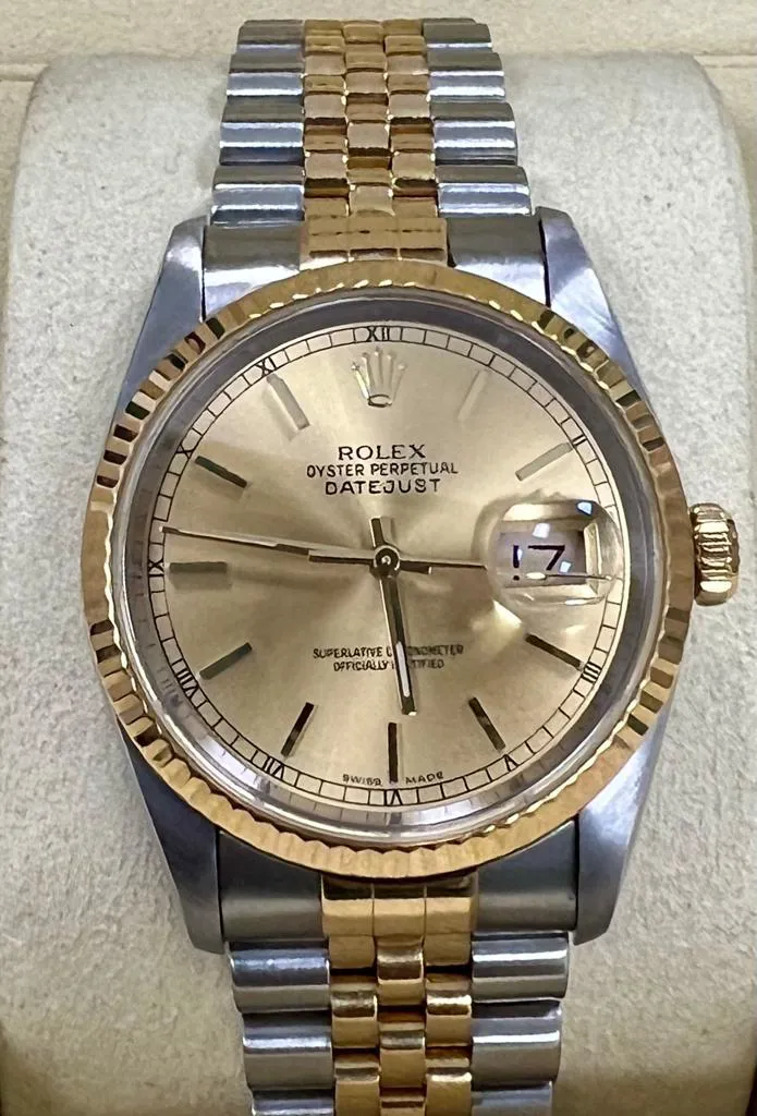 Rolex Datejust 36 16233 36mm Yellow gold and Stainless steel