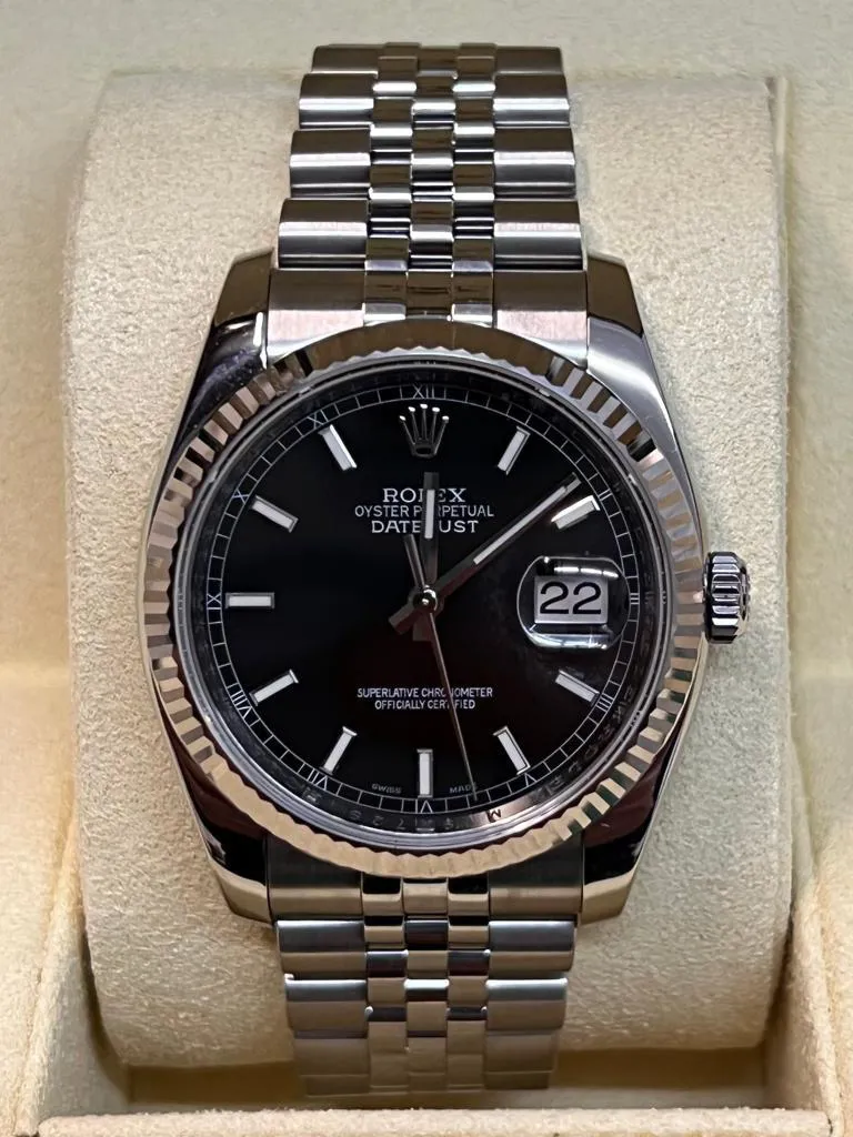 Rolex Datejust 36 116234 36mm Stainless steel Black 3