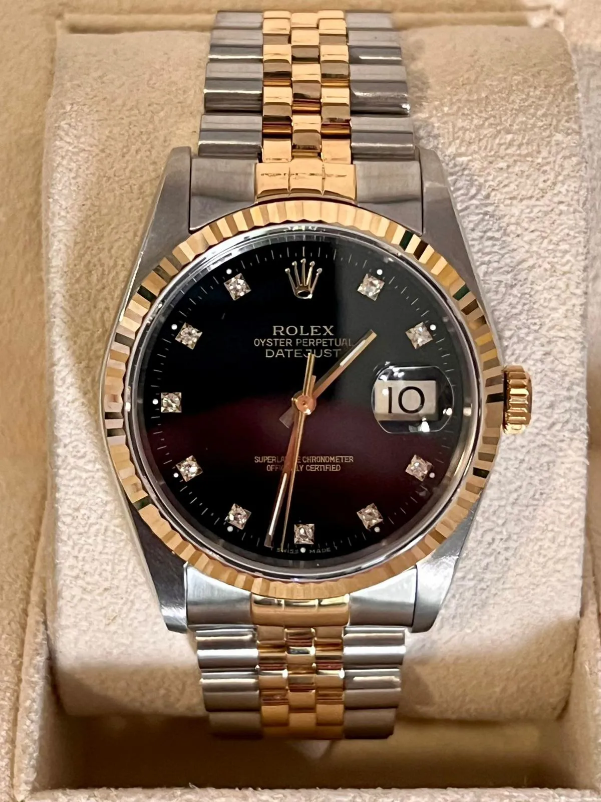 Rolex Datejust 36 16233 36mm Yellow gold and Stainless steel 6