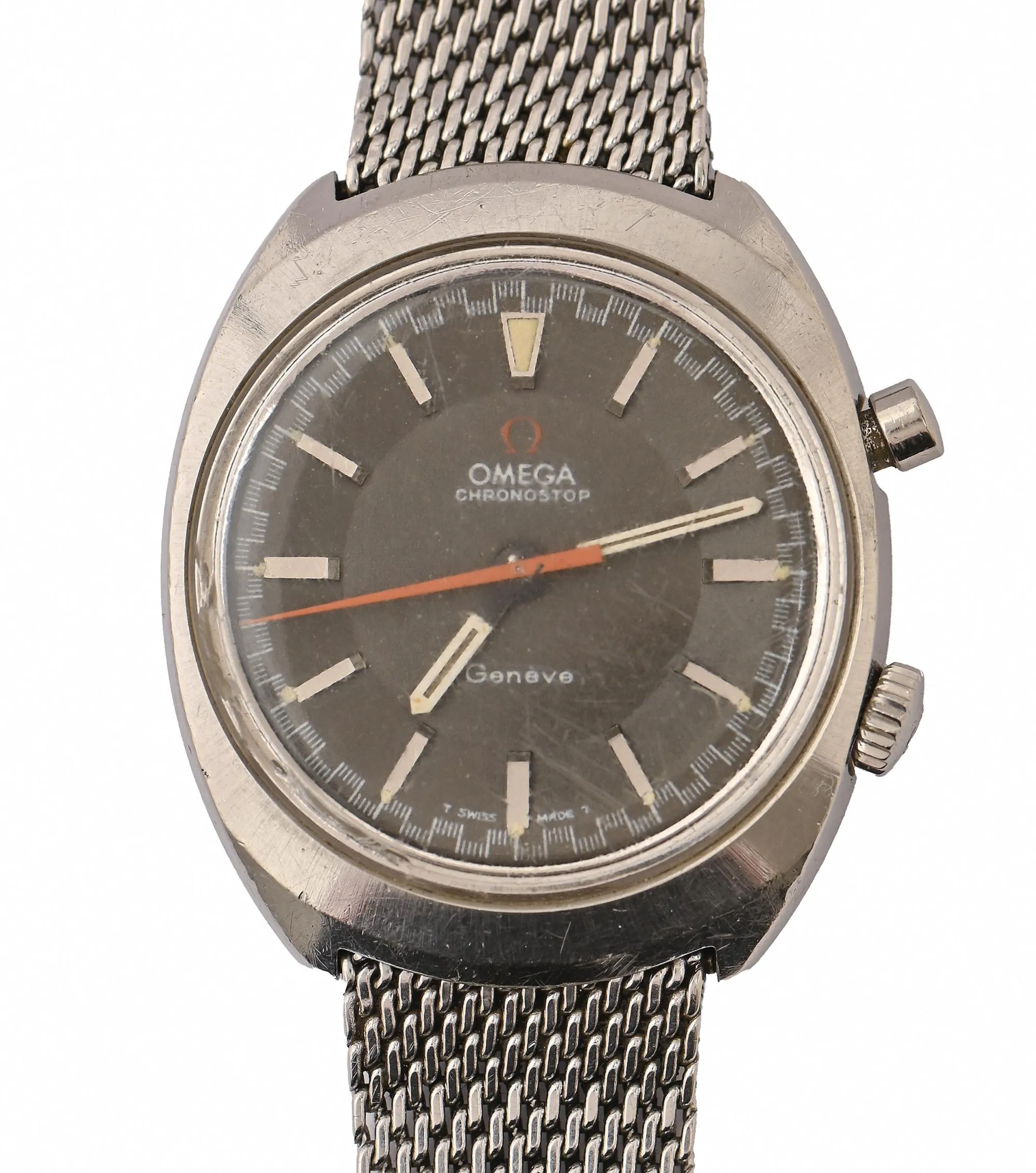 Omega Chronstop 35mm Stainless steel