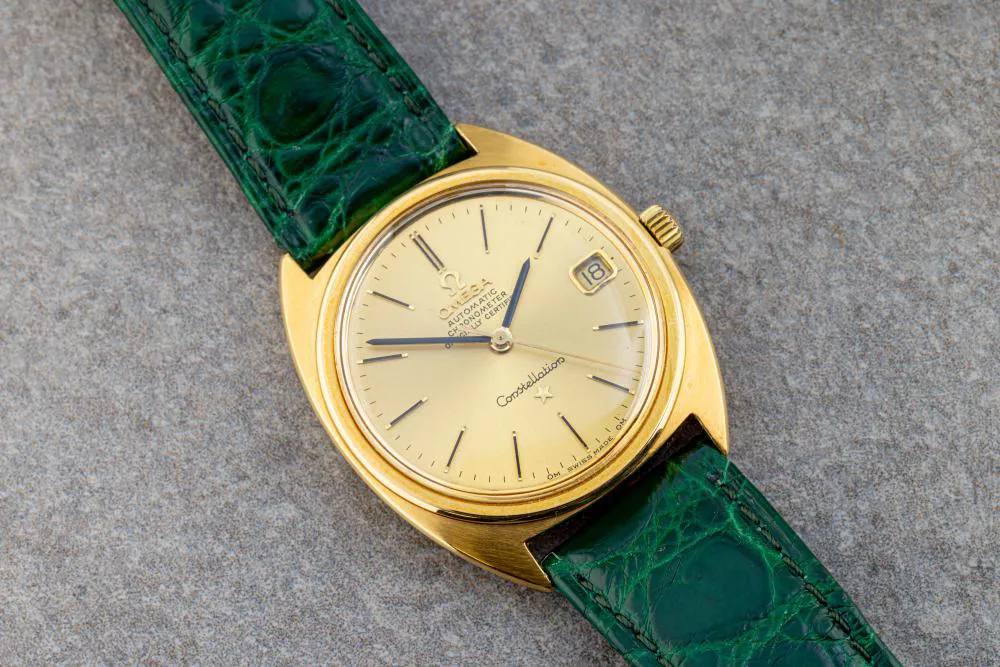 Omega Constellation 34mm 18ct Gold Gold