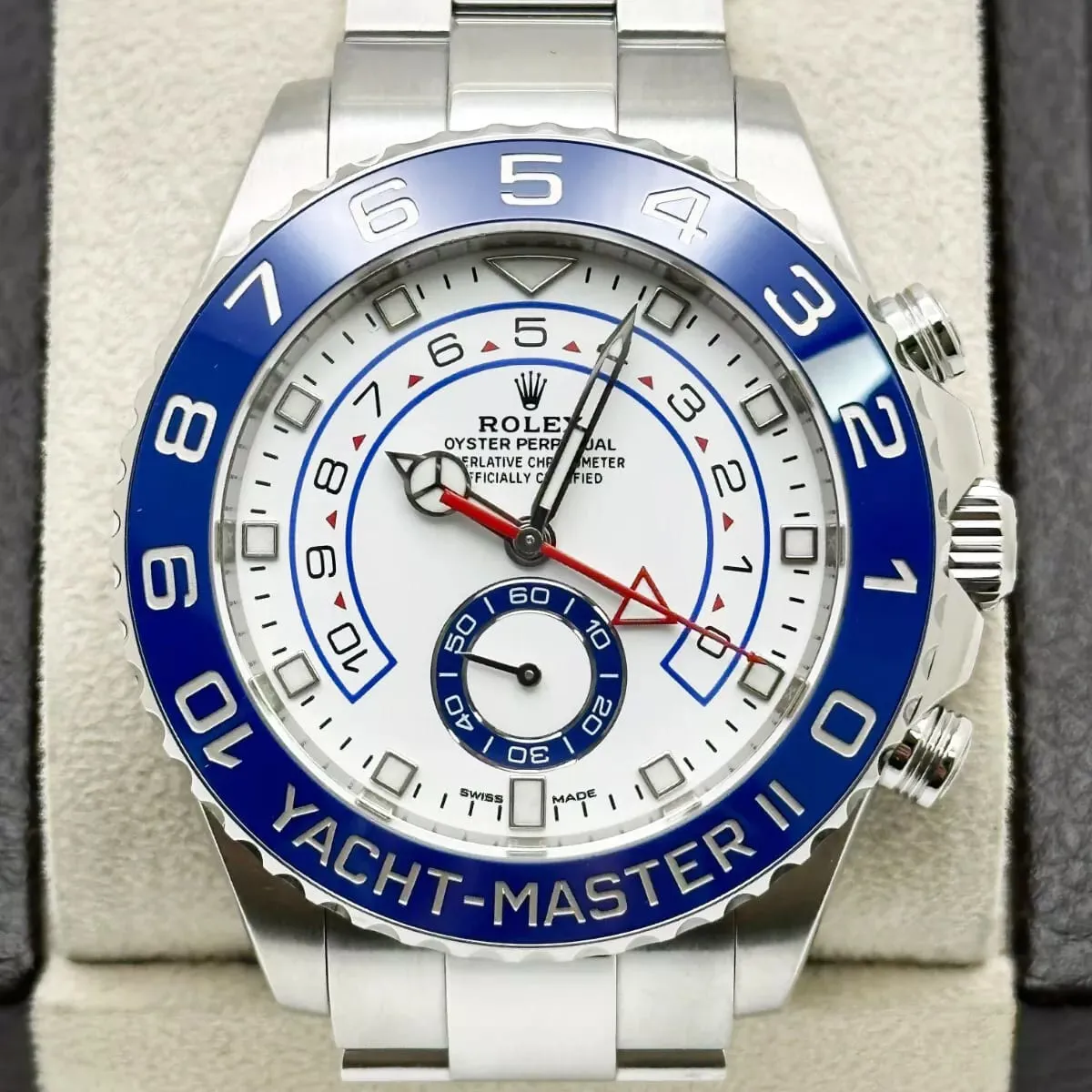 Rolex Yacht-Master II 116680-0002 44mm Oystersteel White