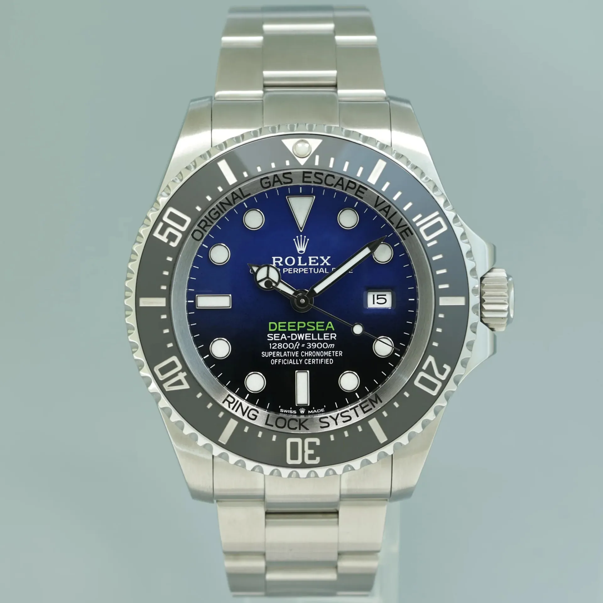 Rolex Sea-Dweller Deepsea 126660-0002 44mm Stainless steel Blue