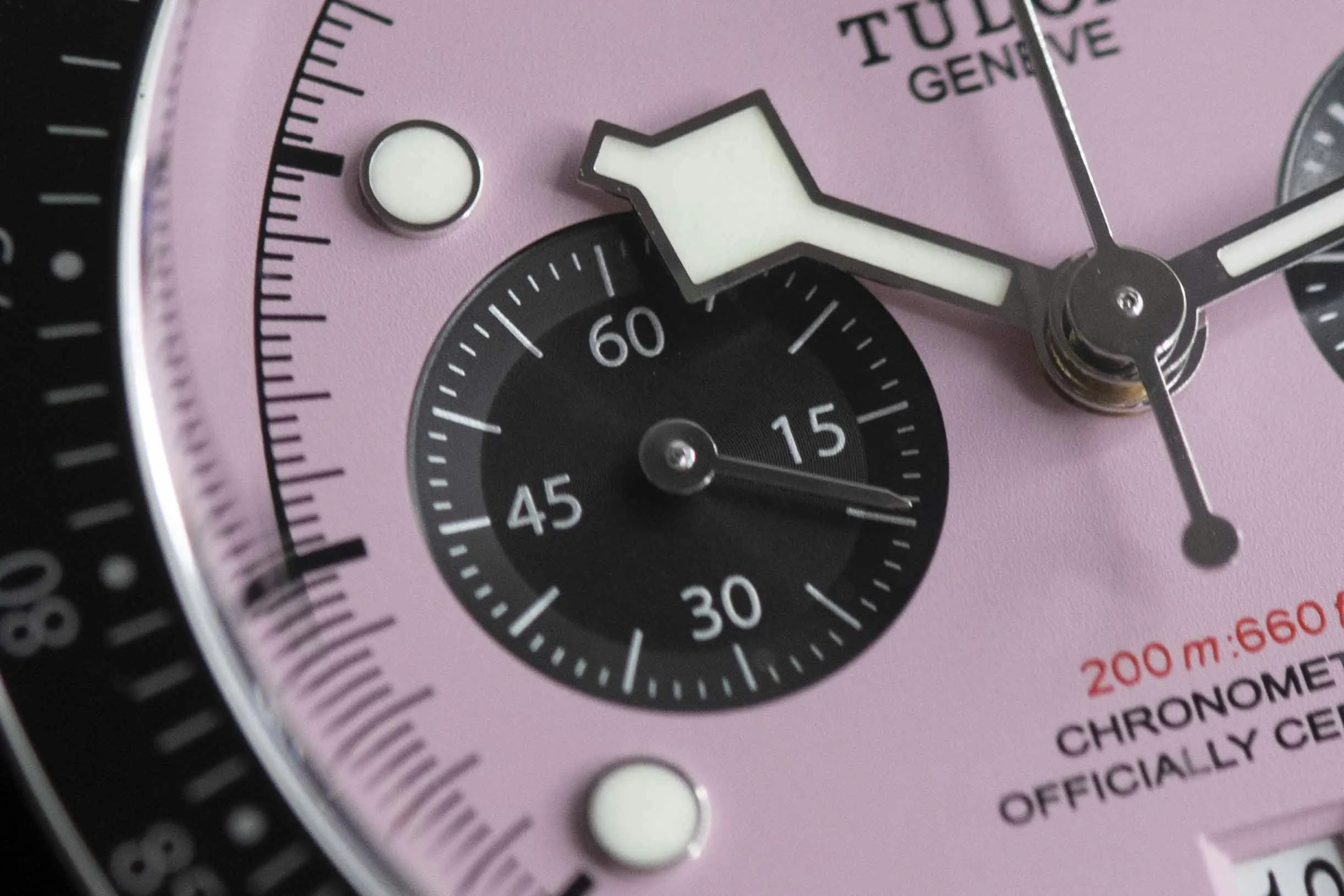 Tudor Black Bay Chronograph 79360N 41mm Stainless steel Pink 2