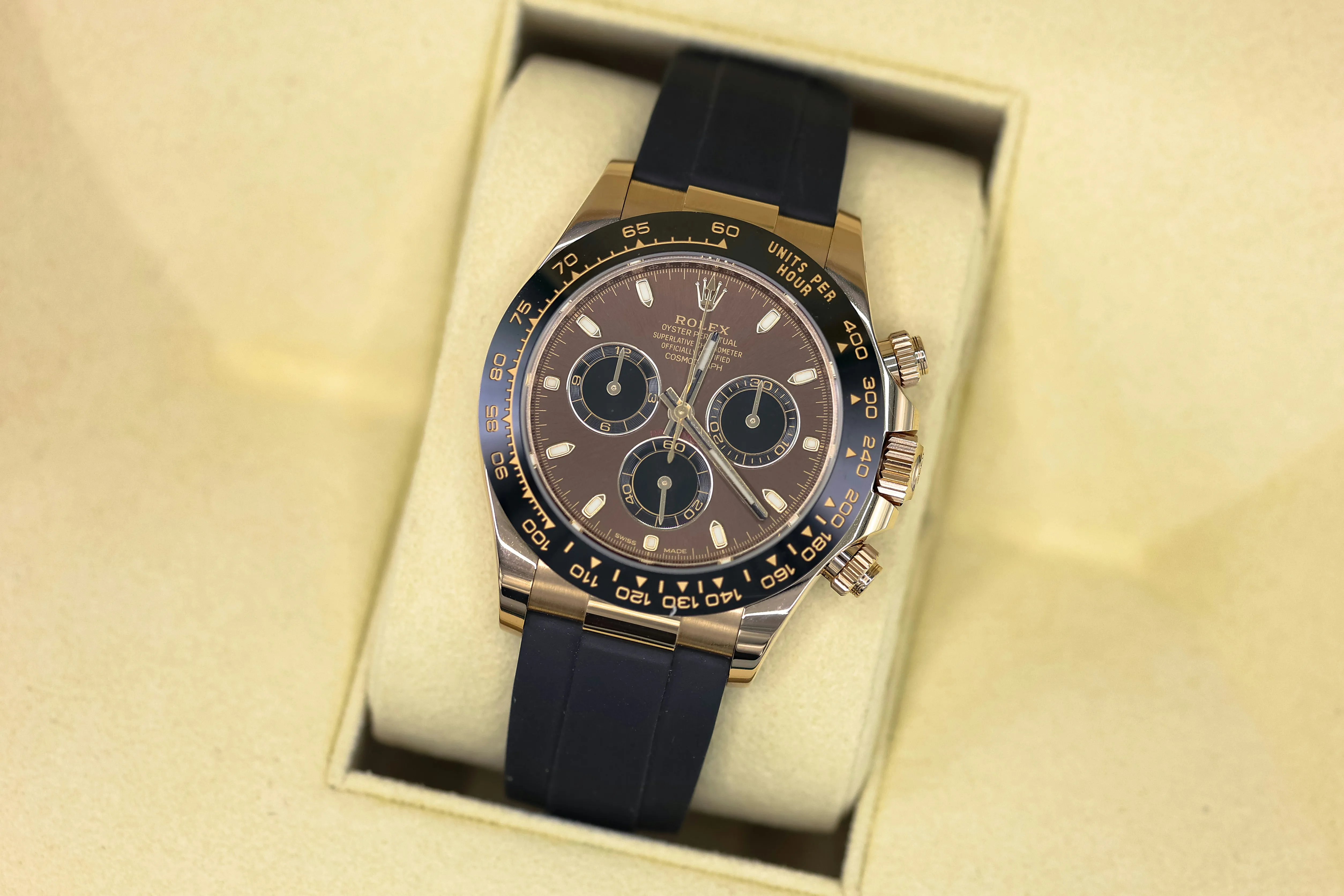 Rolex Daytona 116515ln 40mm Rose gold Chocolate 4