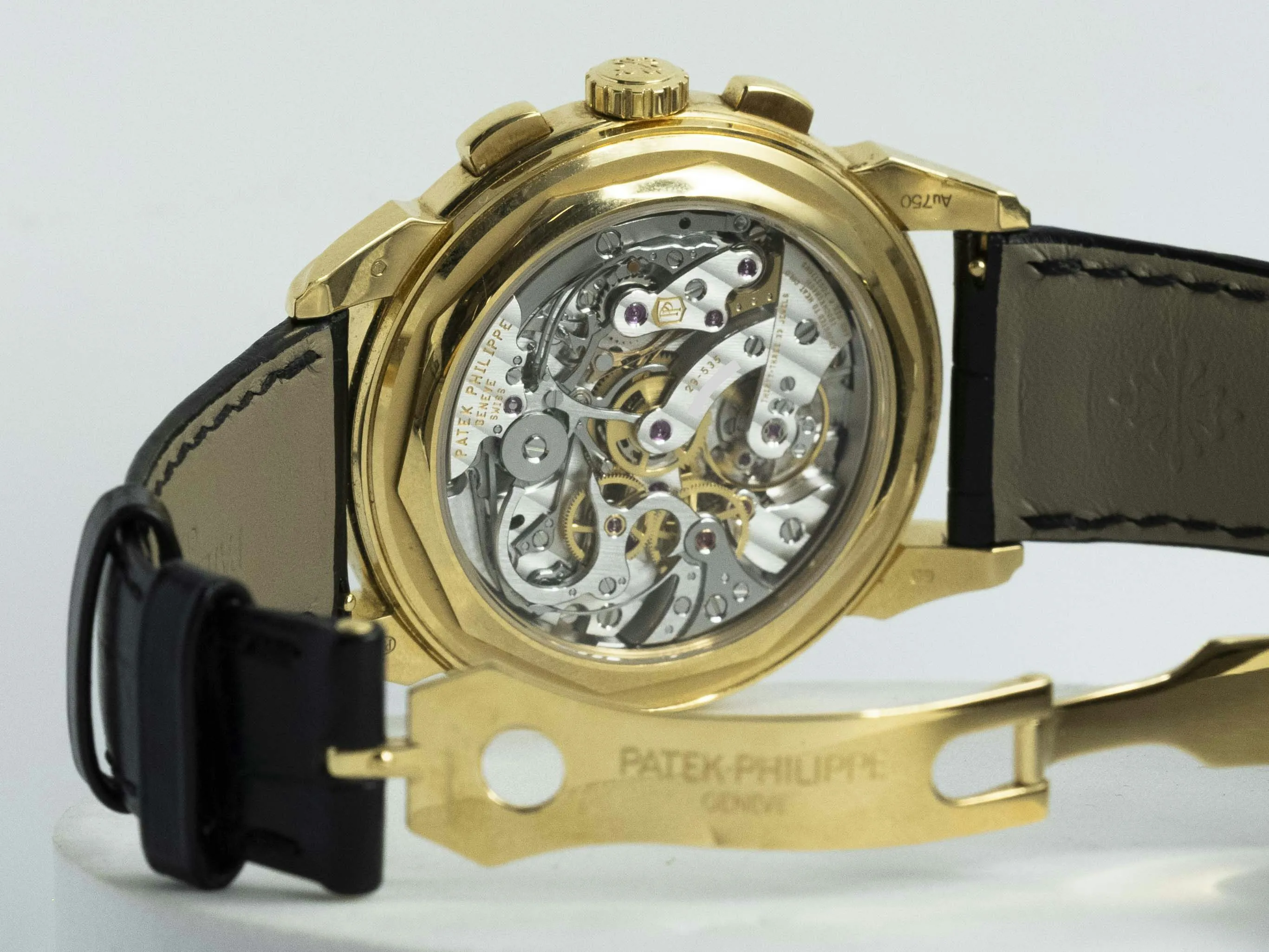 Patek Philippe Perpetual Calendar Chronograph 5270J 41mm Yellow gold Silver 15