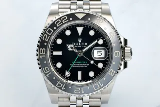 Rolex GMT-Master II 126710GRNR Stainless steel Black