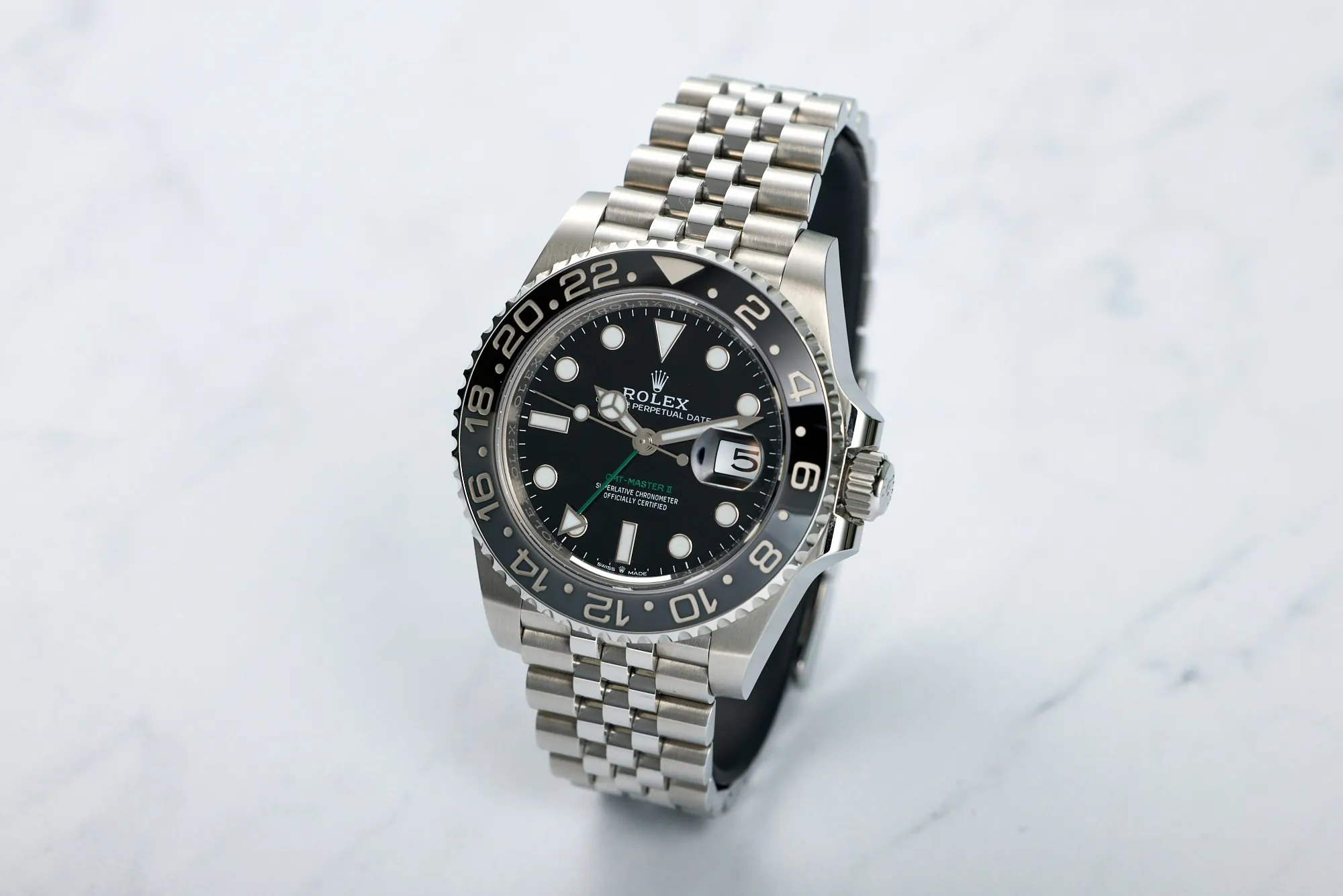 Rolex GMT-Master II 126710GRNR 40mm Stainless steel Black 2