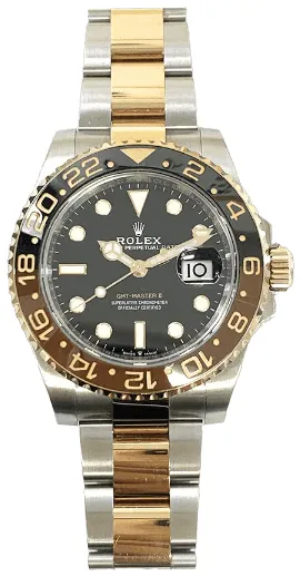 Rolex GMT-Master II 126711CHNR-0002 40mm Oystersteel and Everose gold Black