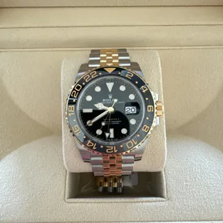 Rolex GMT-Master II 126713GRNR-0001 Yellow gold and Oystersteel Black