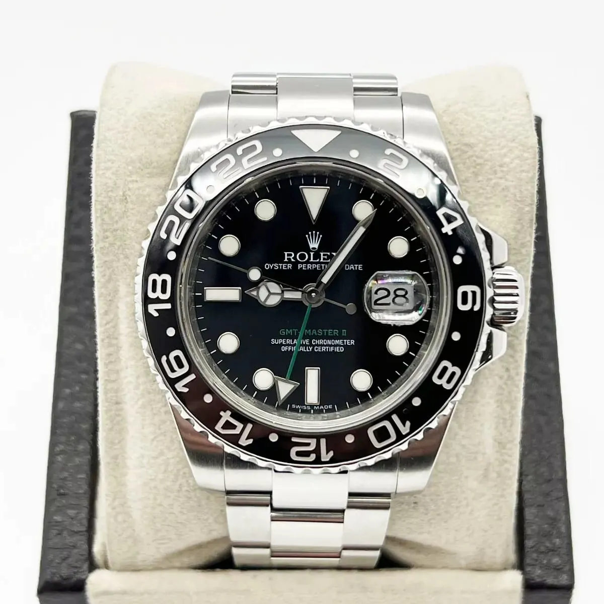 Rolex GMT-Master II 116710LN-0001 40mm Stainless steel Black