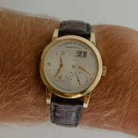 A. Lange & Söhne Lange 1 101.021 38.5mm Yellow gold Silver 2