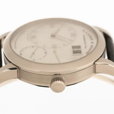 A. Lange & Söhne Lange 1 110.029 38.5mm White gold Mother-of-pearl 6