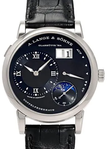 A. Lange & Söhne Lange 1 192.029 38.5mm White gold Black