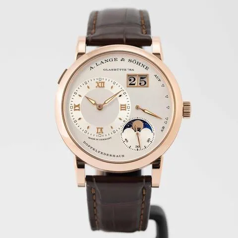 A. Lange & Söhne Lange 1 192.032 38.5mm Rose gold Silver