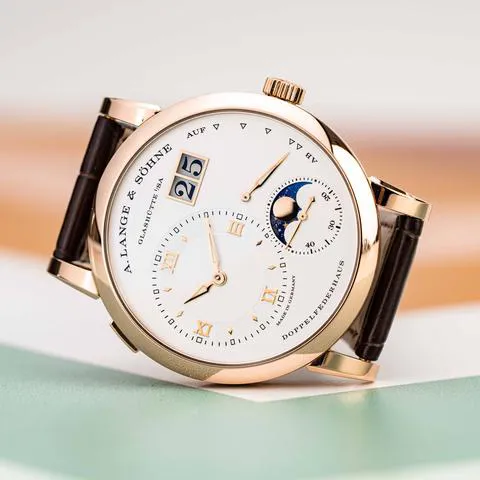 A. Lange & Söhne Lange 1 192.032 38.5mm Rose gold Silver 1