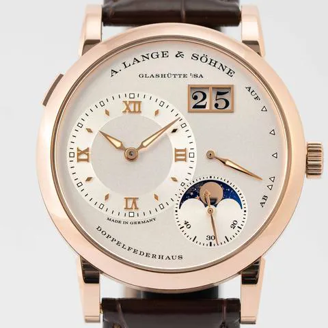 A. Lange & Söhne Lange 1 192.032 38.5mm Rose gold Silver 2