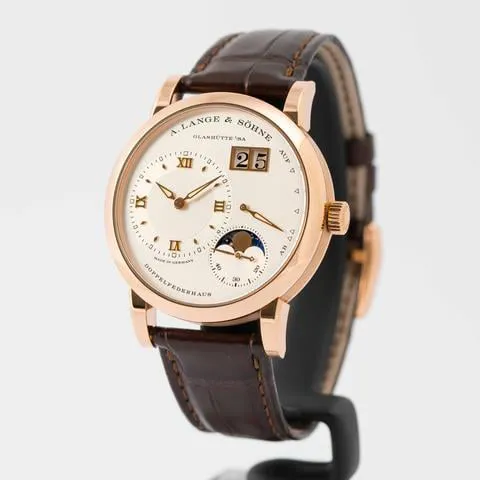 A. Lange & Söhne Lange 1 192.032 38.5mm Rose gold Silver 4