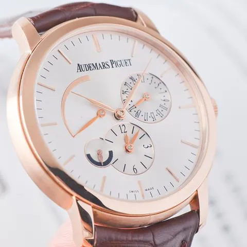 Audemars Piguet Jules Audemars 26380OR.OO.D088CR.01 41mm Rose gold Silver 10