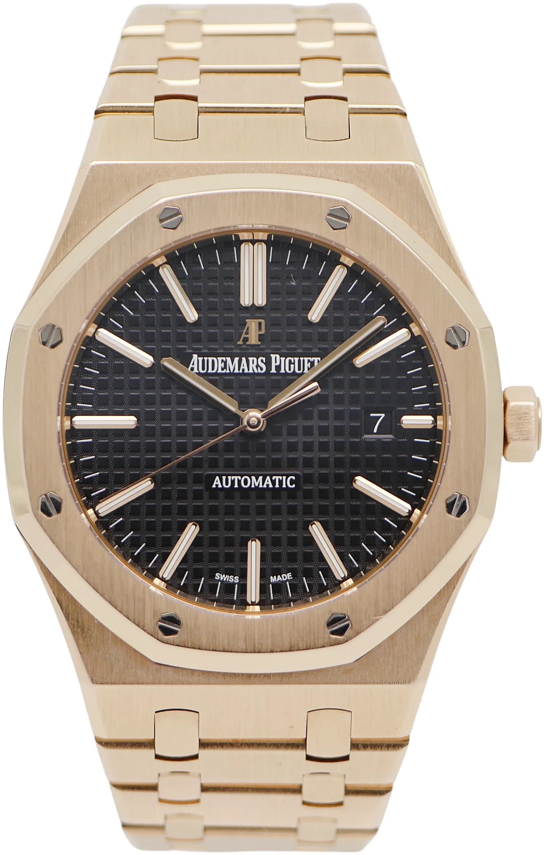 Audemars Piguet Royal Oak 15400OR.OO.1220OR.01 Rose gold Black