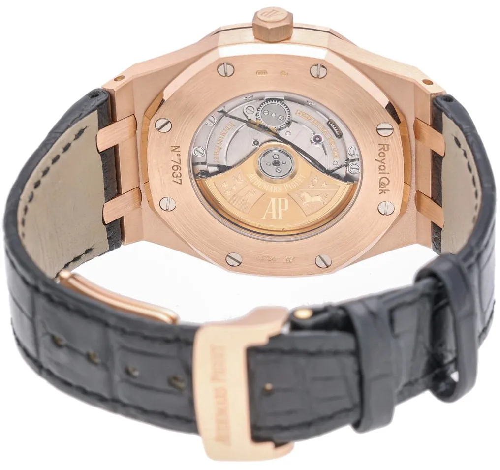 Audemars Piguet Royal Oak 15400OR.OO.D002CR.01 41mm Rose gold Black 8