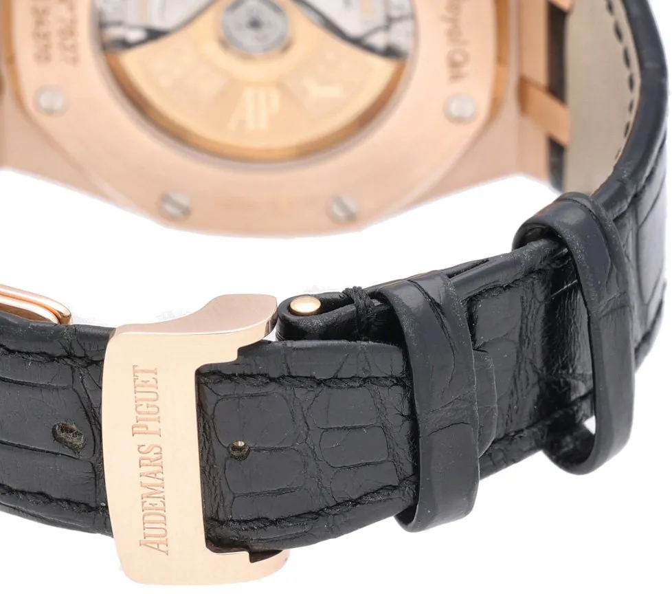 Audemars Piguet Royal Oak 15400OR.OO.D002CR.01 41mm Rose gold Black 2