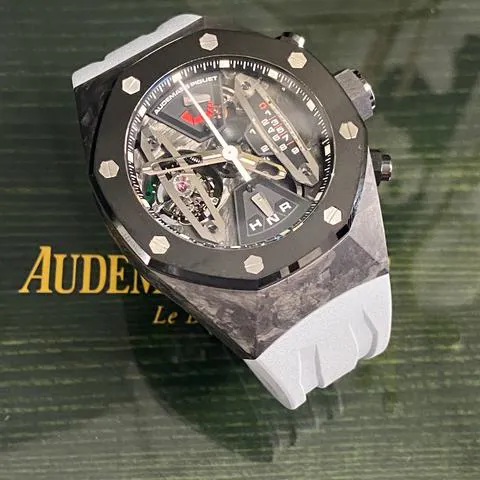 Audemars Piguet Royal Oak Concept Tourbillon 26265FO.OO.D002CR.01 44mm Carbon fiber Skeletonized