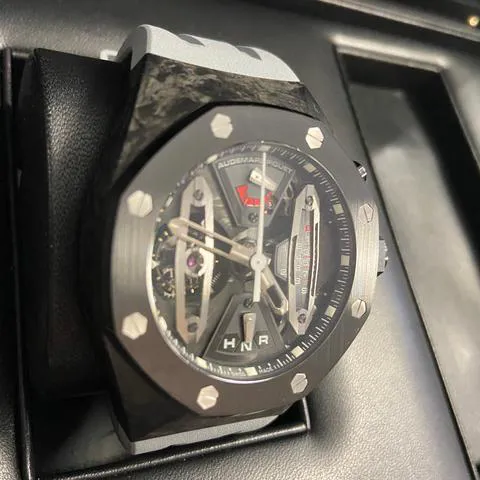 Audemars Piguet Royal Oak Concept Tourbillon 26265FO.OO.D002CR.01 44mm Carbon fiber Skeletonized 5