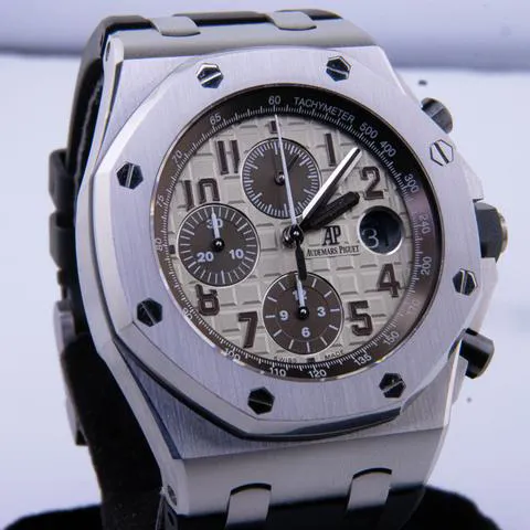 Audemars Piguet Royal Oak Offshore 26470ST.OO.A801CR.01 42mm Stainless steel Beige 4