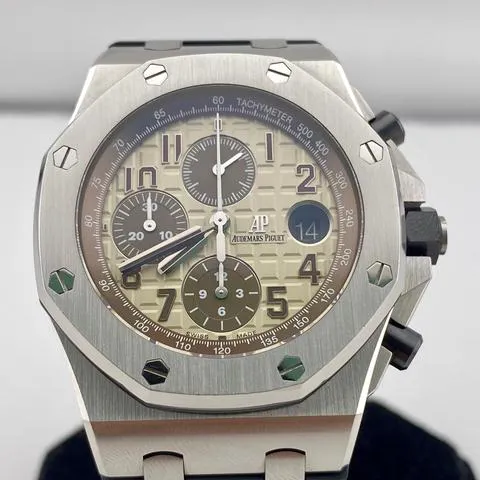 Audemars Piguet Royal Oak Offshore 26470ST.OO.A801CR.01 42mm Stainless steel Beige 14