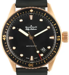 Blancpain Fifty Fathoms 5000-36S30-B52 A Sedna gold Black