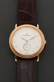 Blancpain Villeret 4795-3318 18k rose gold White