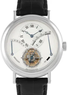 Breguet Classique Tourbillon 3657pt/12/9v6 39mm Platinum White