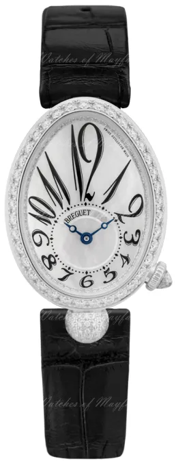 Breguet Reine de Naples 8928BB/5W/944/DD0D3L 33mm White gold and 18k white gold and Diamond White