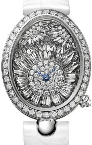 Breguet Reine de Naples 8958BB/65/974/D00D 40mm White gold and 18k white gold